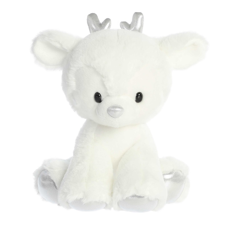 Aurora - Holiday - Dashing Reindeer - 13" White