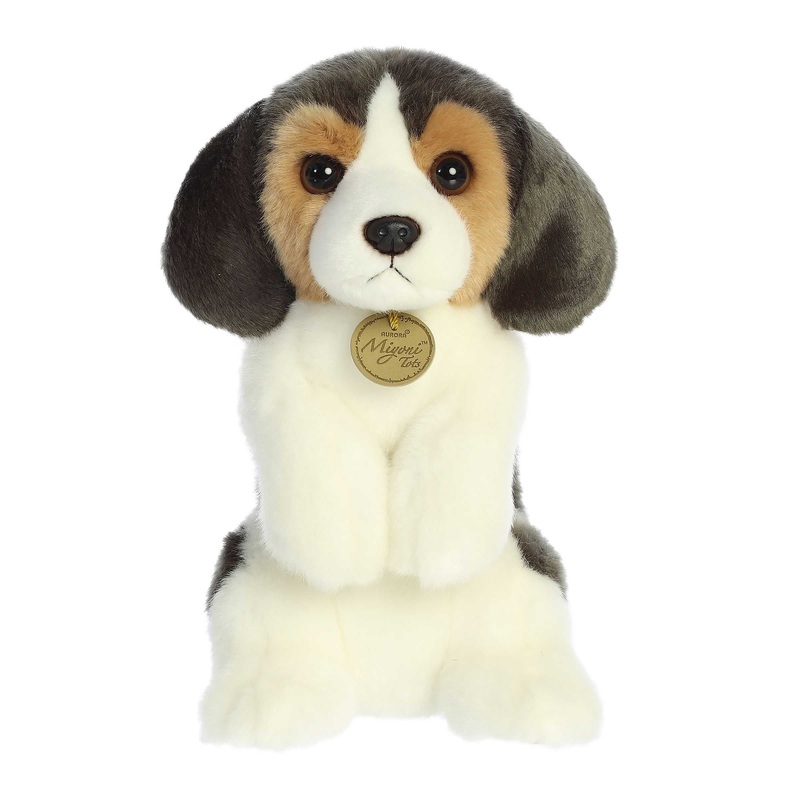 Aurora - Miyoni Tots - Sitting Pretty - 9.5" Beagle Pup