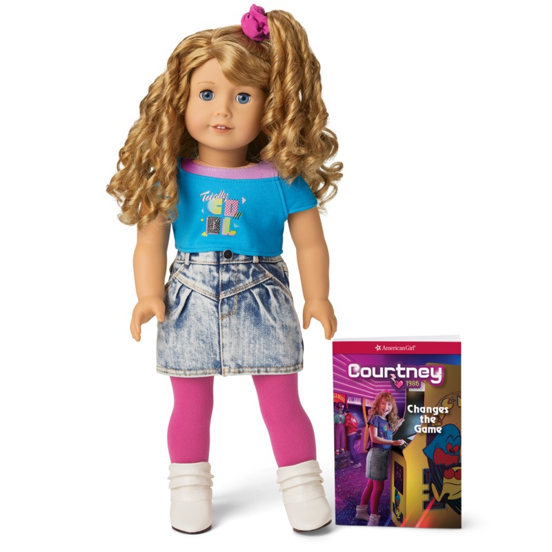 Courtney 18-inch Doll & Book (Historical Characters)