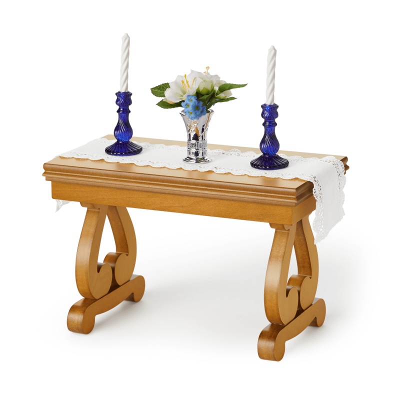 Rebeccas Parlor Table for 18-inch Dolls (Historical Characters)