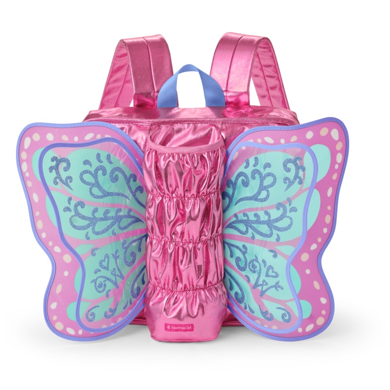 Pink Flutter Wings Doll Carrier for WellieWishers Dolls