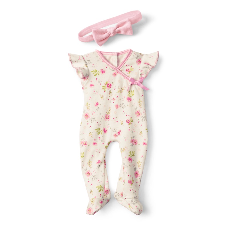 Beautiful Blooms Pajamas for Bitty Baby Dolls
