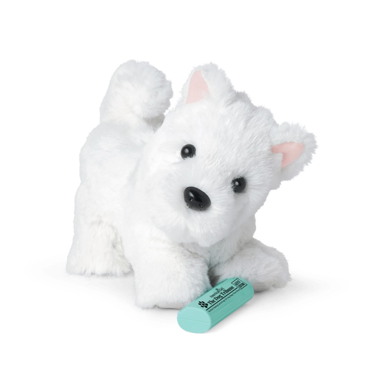 Coconut Chip Dog for 18-inch Dolls