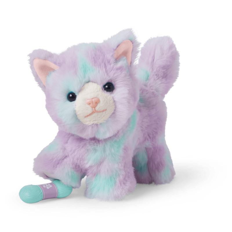 Purrpley Pink Kitty Cat for 18-inch Dolls
