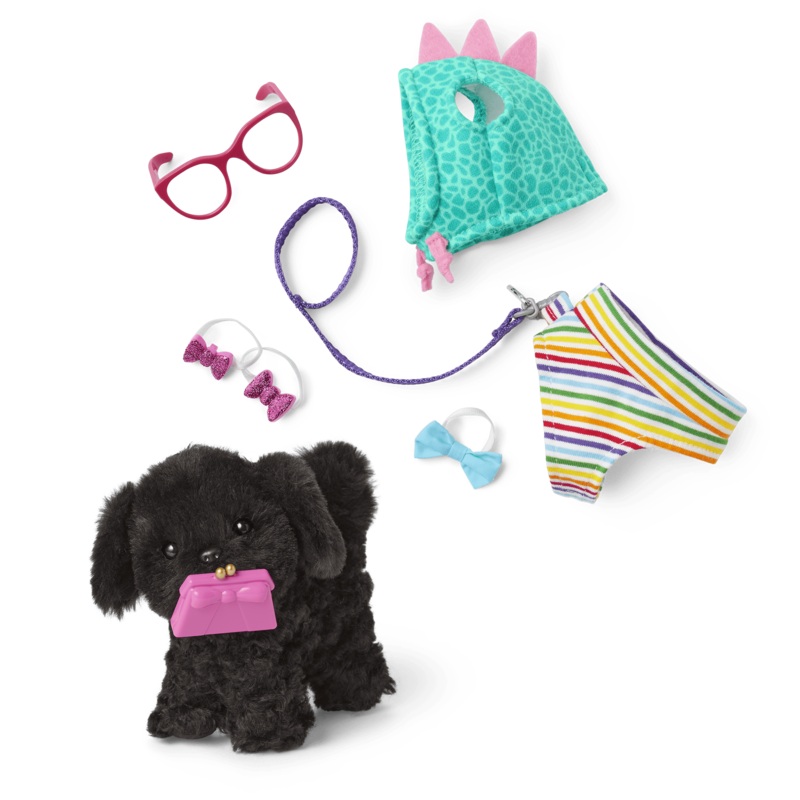 Shi-Poo Sweetie Dog for 18-inch Dolls & Fancy Pet Fashion Accessories
