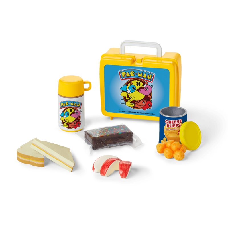 Courtney's PAC-MAN Lunch Set for 18-inch Dolls (Historical Characters)
