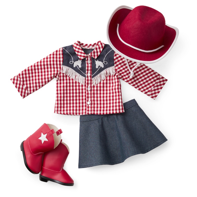 Maryellen's Cowgirl Costume for 18-inch Dolls (Historical Characters)