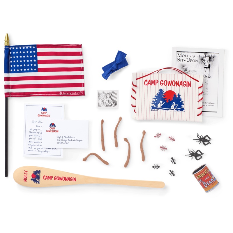 Mollys Camp Gowonagin Accessories for 18-inch Dolls