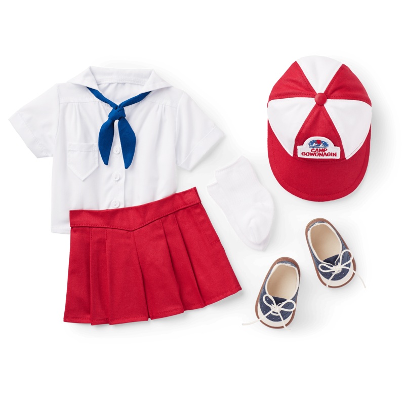 Mollys Camp Gowonagin Uniform for 18-inch Dolls