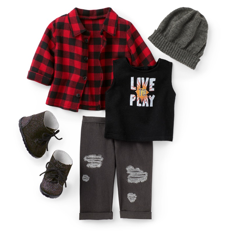 Relaxed to the Max Outfit for 18-inch Dolls