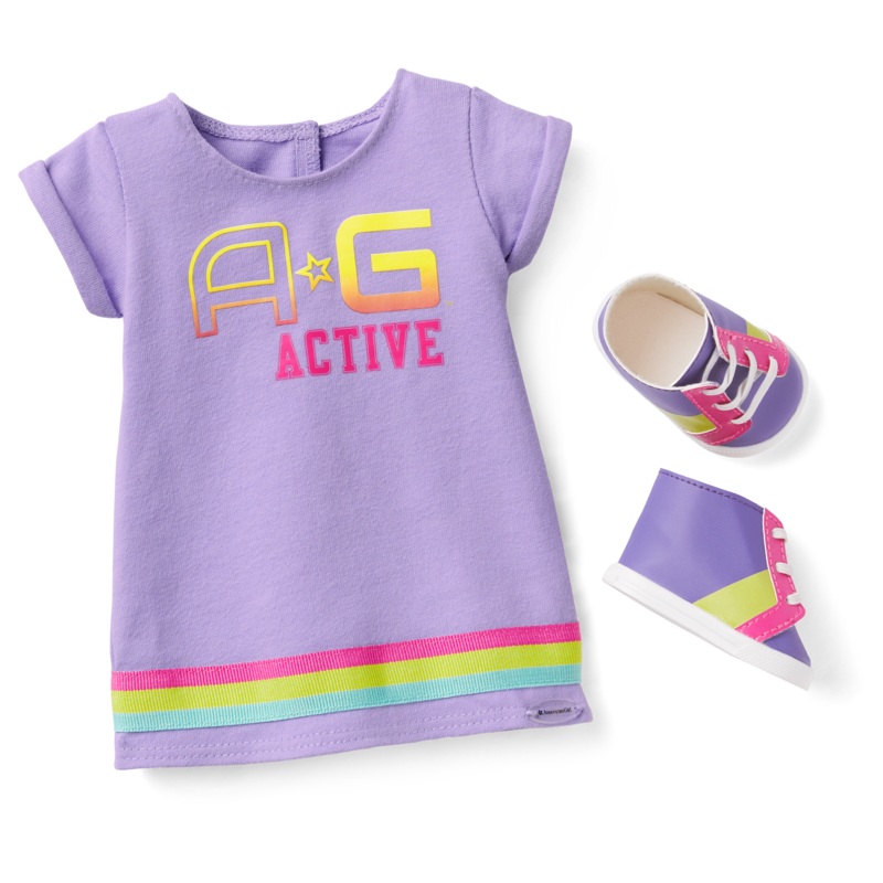 Show Your Sporty Side Outfit for 18-inch Dolls