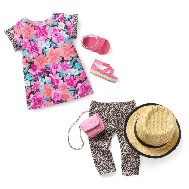 Show Your Sweet Side Outfit & Accessories for 18-inch Dolls