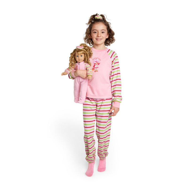 Courtneys Strawberry Shortcake PJs for Girls & 18-inch Dolls (Historical Characters)