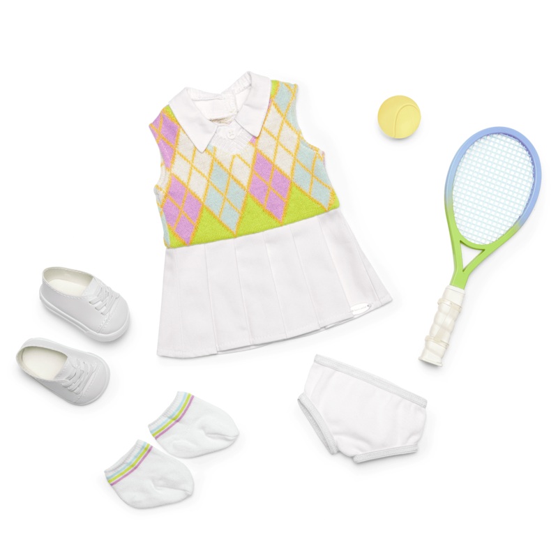 Isabels Tennis Outfit for 18-inch Dolls (Historical Characters)