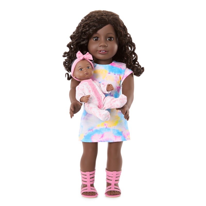 Little Bitty Baby 7.75-inch Doll with black hair