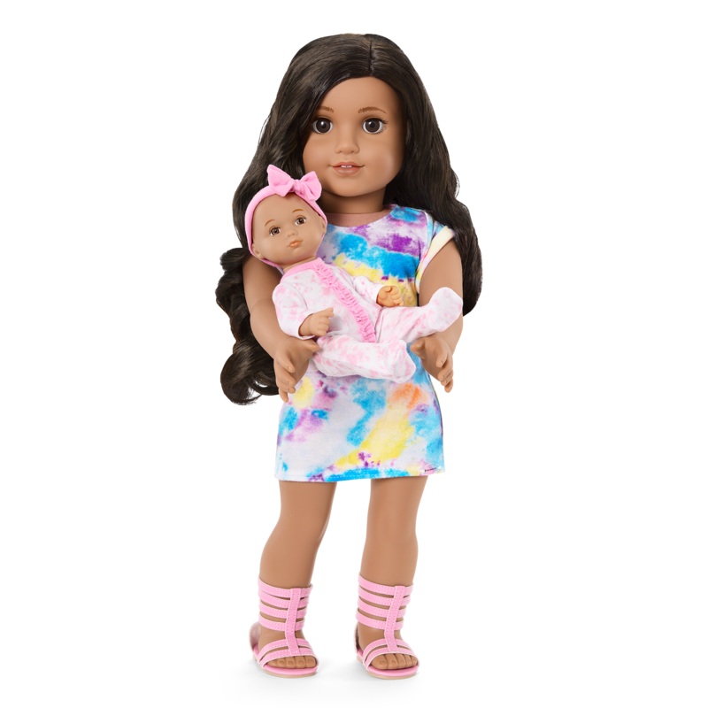 Little Bitty Baby 7.75-inch Doll with brown hair