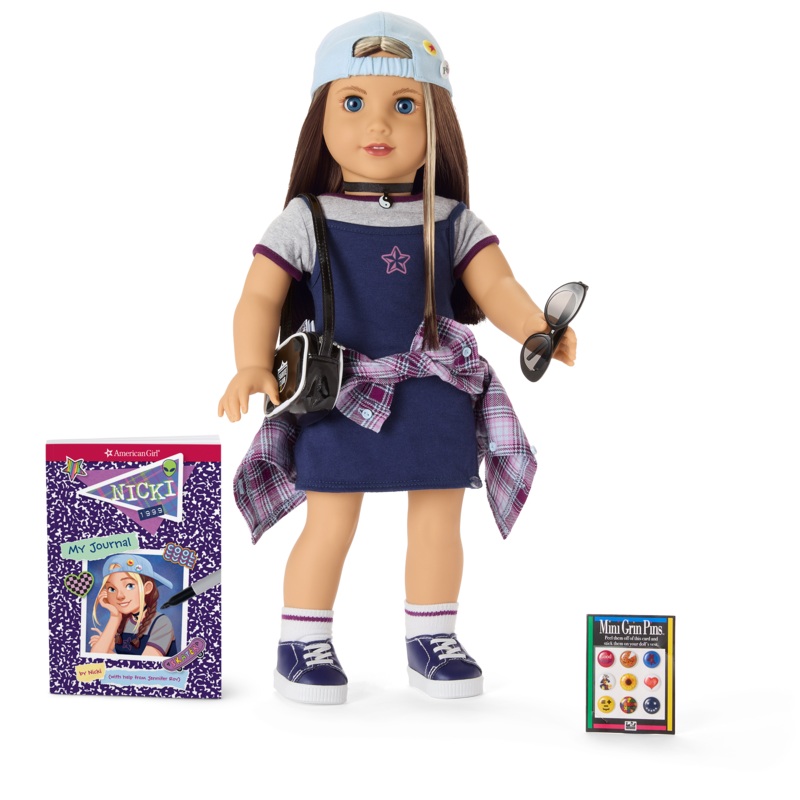 Nicki Hoffman Doll, Journal & Accessories (Historical Characters)