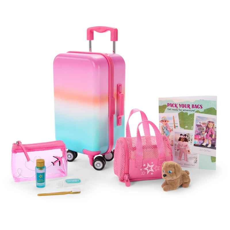 Packed with Fun Luggage Set for 18-inch Dolls