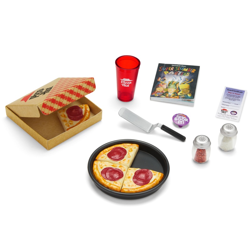 Pizza Hut BOOK IT! Set for 18-inch Dolls (Historical Characters)