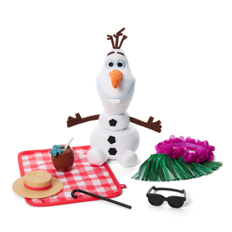 Disney Frozen Olaf Plush & Summer Accessories by American Girl