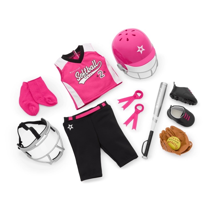 Softball Star Uniform for 18-inch Dolls