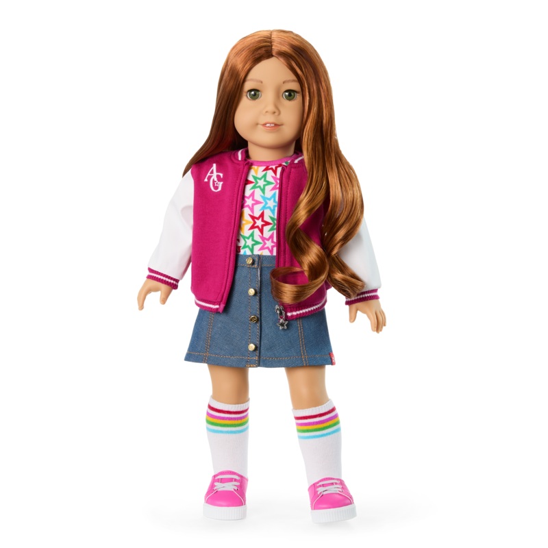 Truly Me 18-inch Doll #103 with wavy red hair