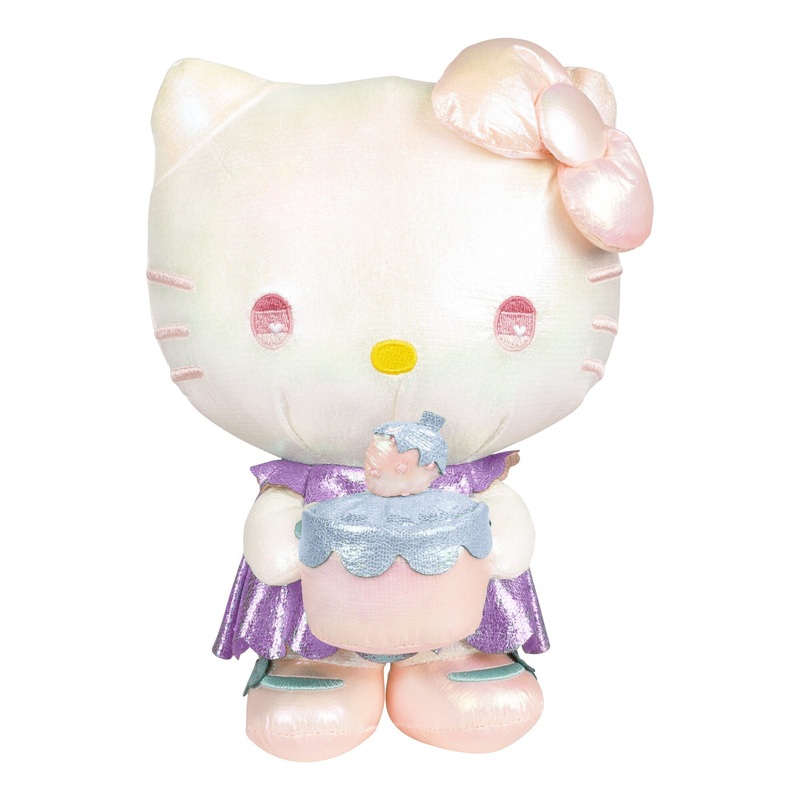 Hello Kitty 8" Ultra-Premier 50th Anniv. Birthday Plush (Limited Edition)