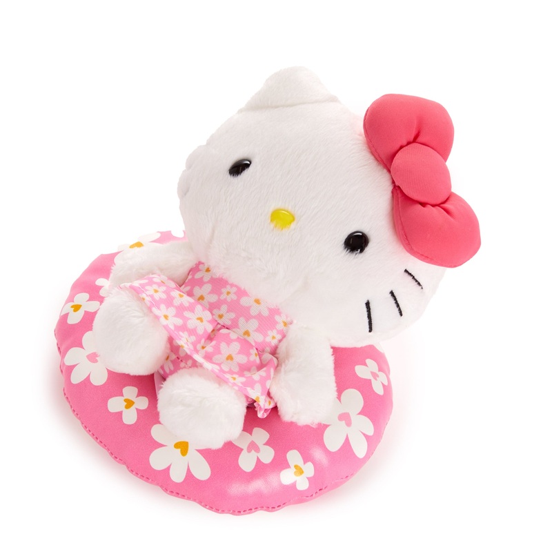 Hello Kitty Bean Doll Plush (Summer Pool Series)