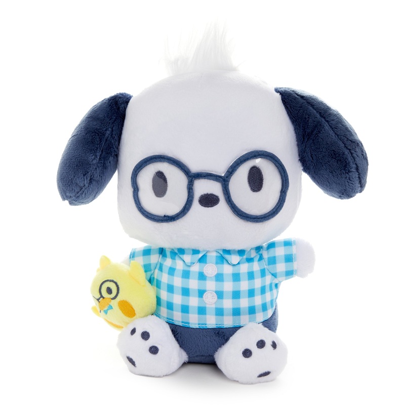 Pochacco 8" Plush (Glasses Series)