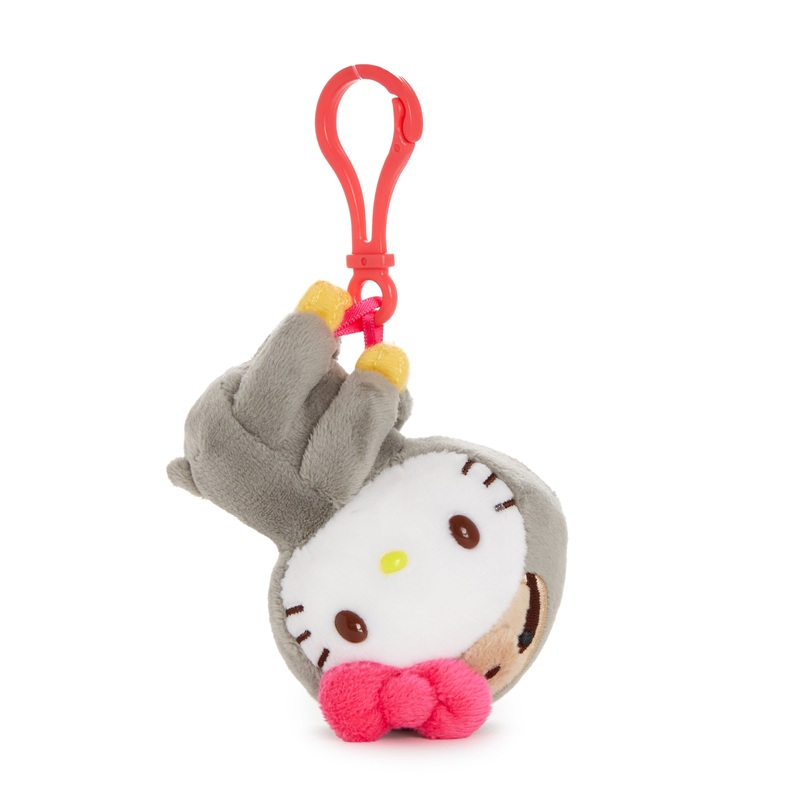 Hello Kitty Sloth Plush Mascot Clip (Tropical Animal Series)
