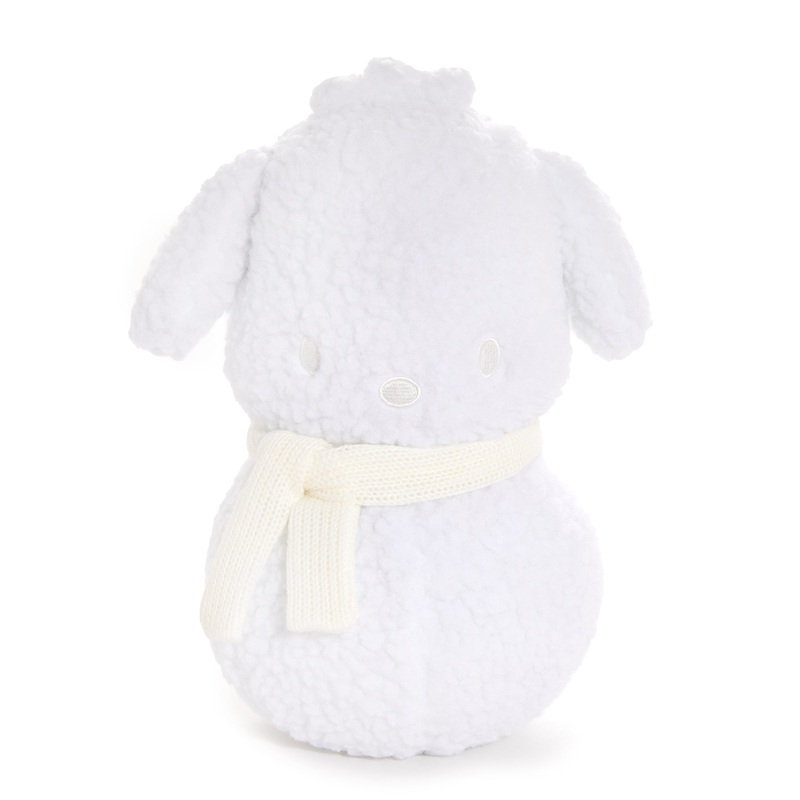 Pochacco 10" Holiday Snowman Plush