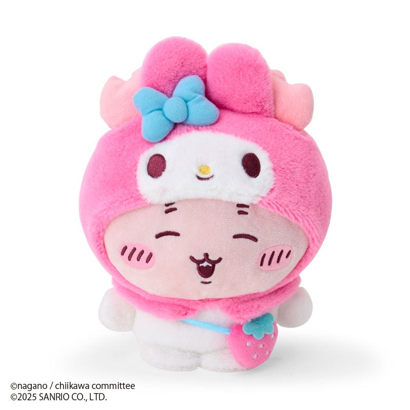 Chiikawa x Sanrio Characters My Melody 7" Plush (Furuhonya)