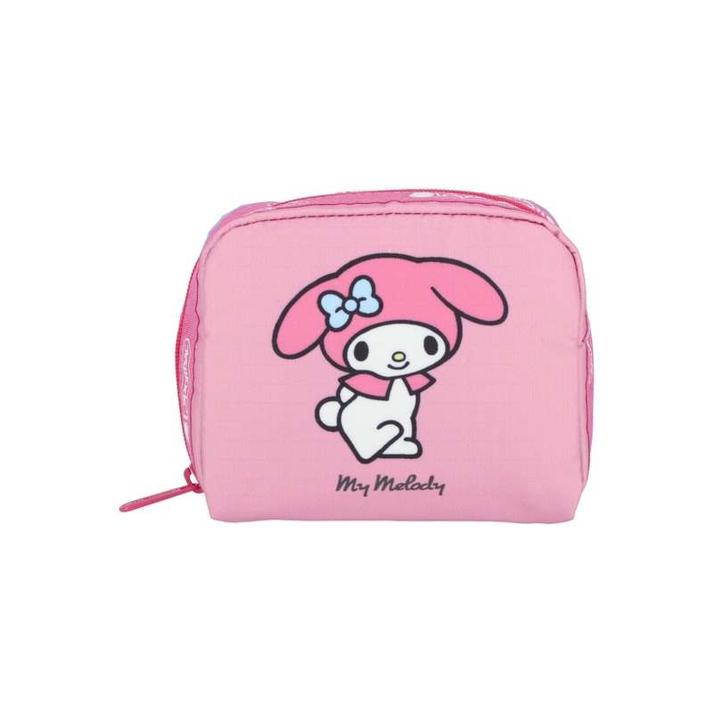 My Melody & Kuromi x LeSportsac Square Cosmetic Bag