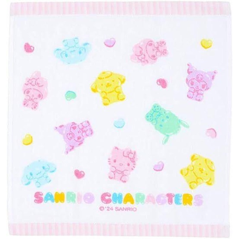 Sanrio Characters Wash Towel (Gummy Candy Series)