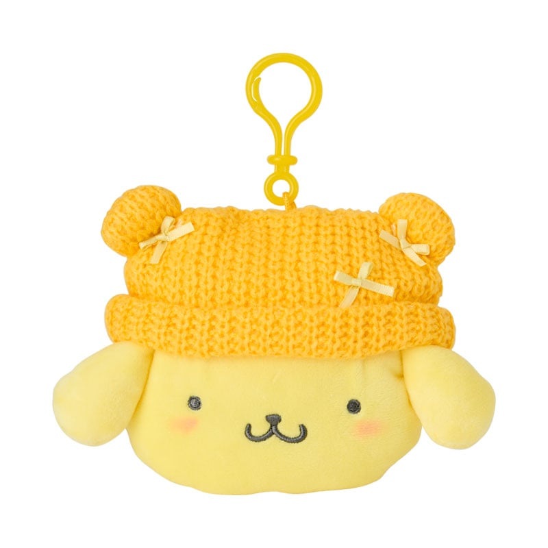 Pompompurin Cozy Cap Mascot Clip Pouch