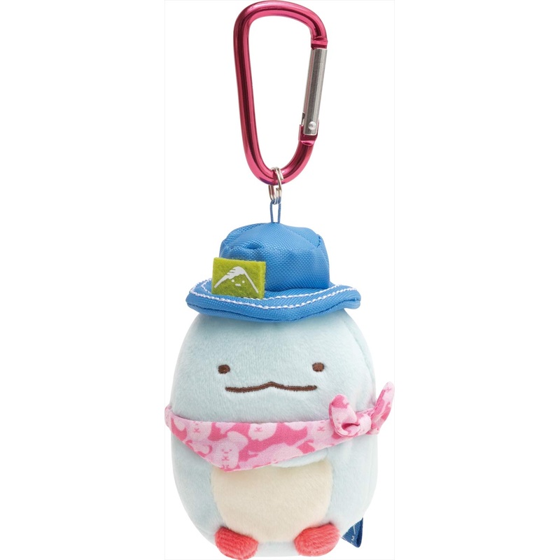 SAN-X Sumikko Gurashi Kawauso To Sumikko Camp Hanging Plush Doll Tokage