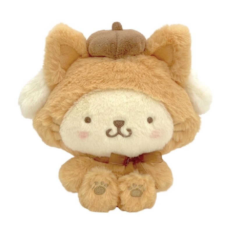 Japan Nakajima Corporation Sanrio Nyanko Pompompurin Plush Toy 184221-23