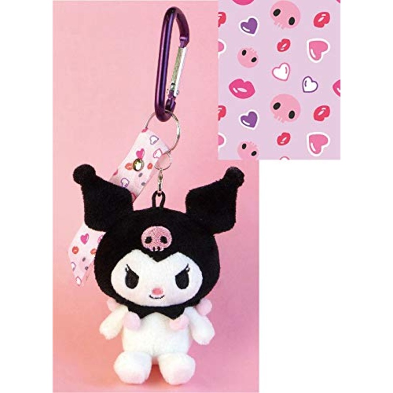 Plush Doll Carabiner Mascot Kuromi