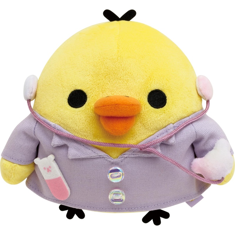 San-X Rilakkuma Kiiroitori Doctor Plush Toy Mo43001 - Colorful Collection