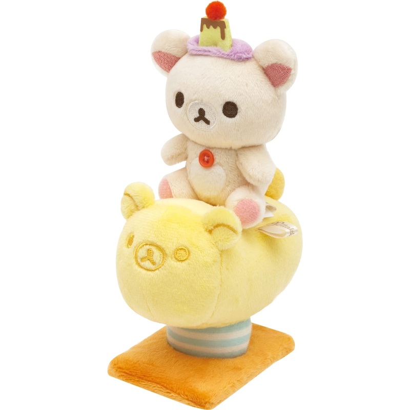 San-X Rilakkuma Weird Amusement Park Plush Toy Set Mf63201 - Tenori Size