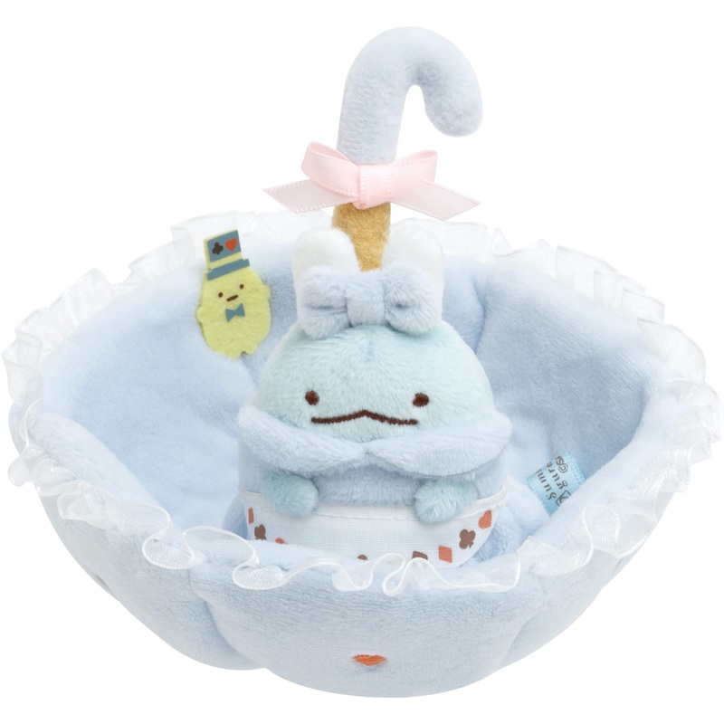 San-X Sumikko Gurashi Plush Multi-Tray Lizard Alice MF65701