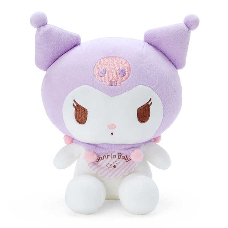 Sanrio Kuromi 17.5x12x19.5cm Washable Plush Toy Ideal Baby Gift