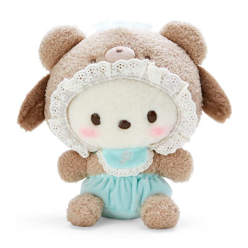Sanrio Pochacco Plush Toy 20x11x19cm 618799 Latekuma Baby Design Series