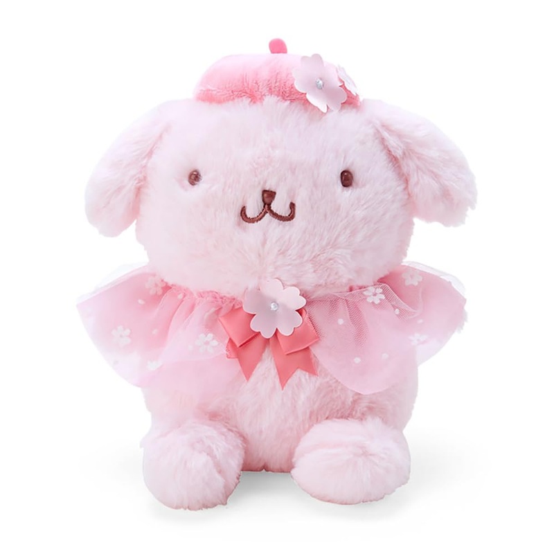Sanrio Sakura Design Large Plush Toy Pompompurin 21x22x15 Cm 439053