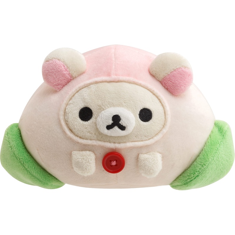SAN-X Korilakkuma Plush Peach Manju
