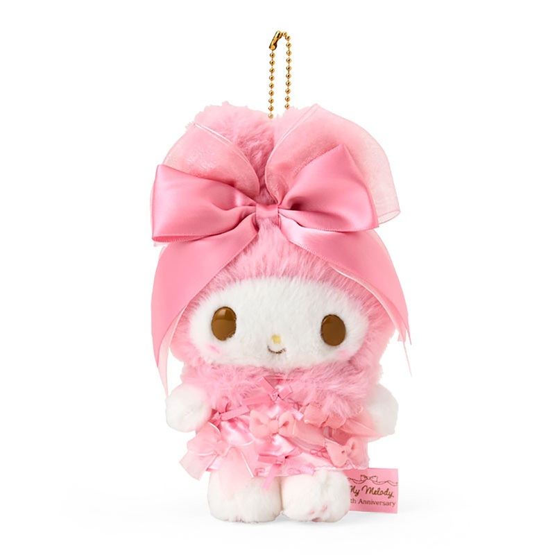 Sanrio My Melody 50th Anniversary Ribbon Plush Holder - Princess Edition