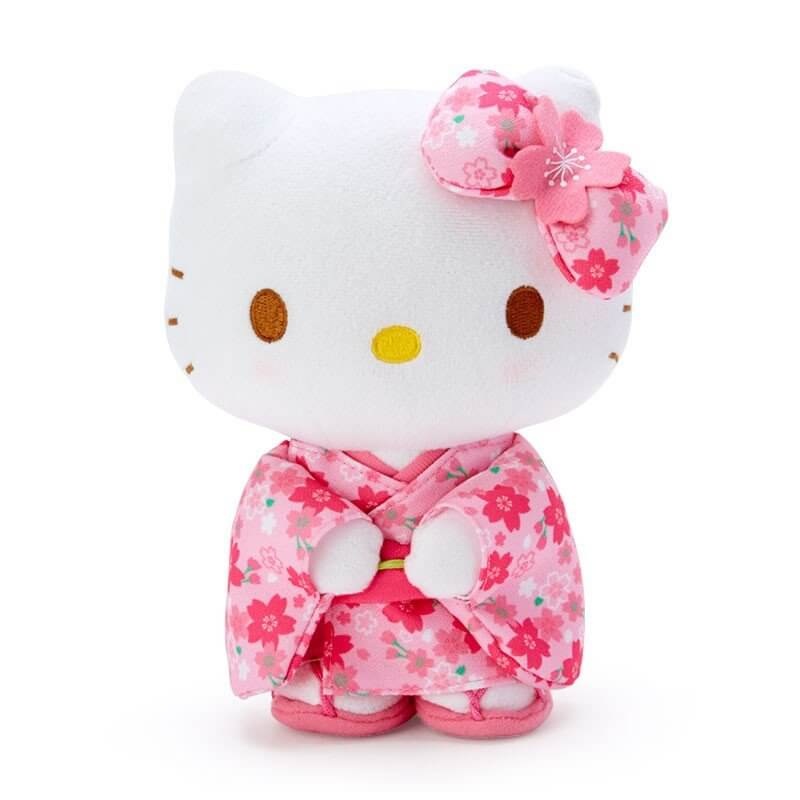 Hello Kitty Plush Toy (Sakura Kimono) -  Pre order