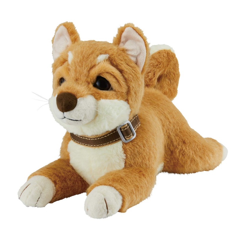 Iwaya Shiba Inu Interactive Talking Pet with Touch Sensor for Relaxation