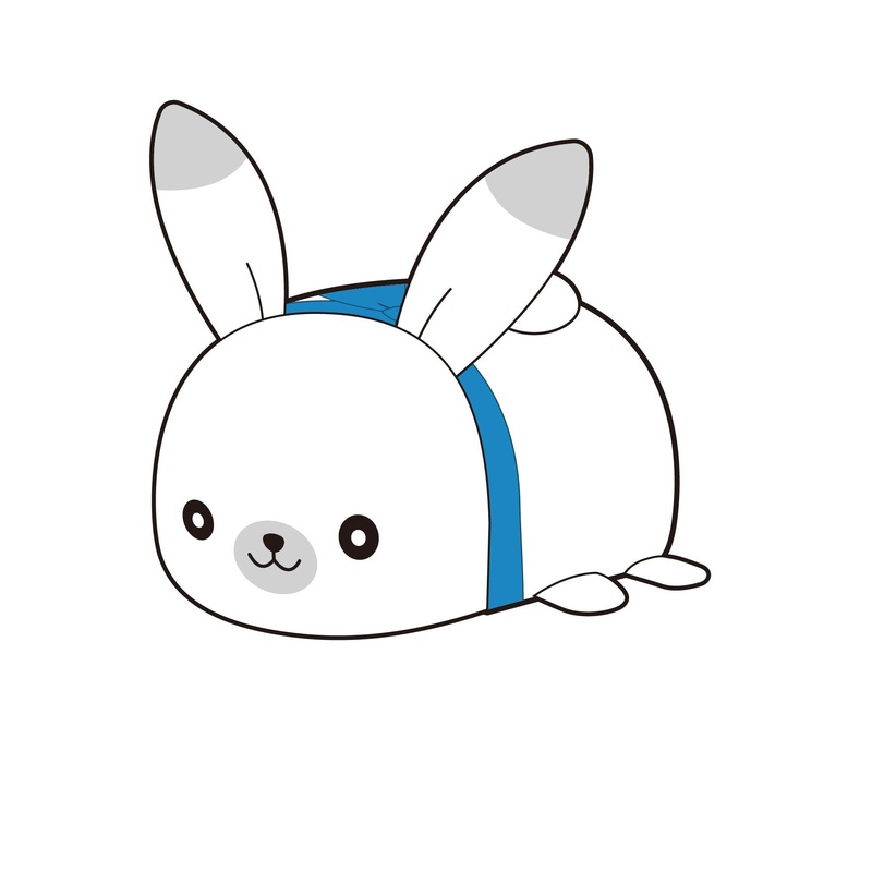 Max Limited Pc-23 Snow Miku Mascot M Size with Rabbit Yukine