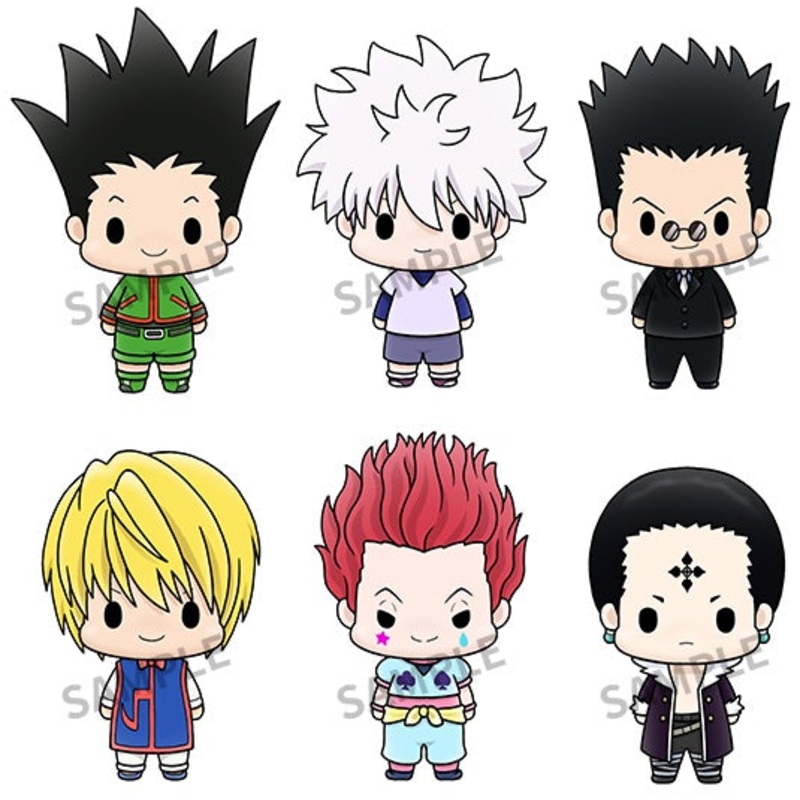 Megahouse Chokorin Mascot Hunter x Hunter 6pcs Complete Box